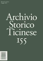 Archivio storico ticinese. Vol. 155