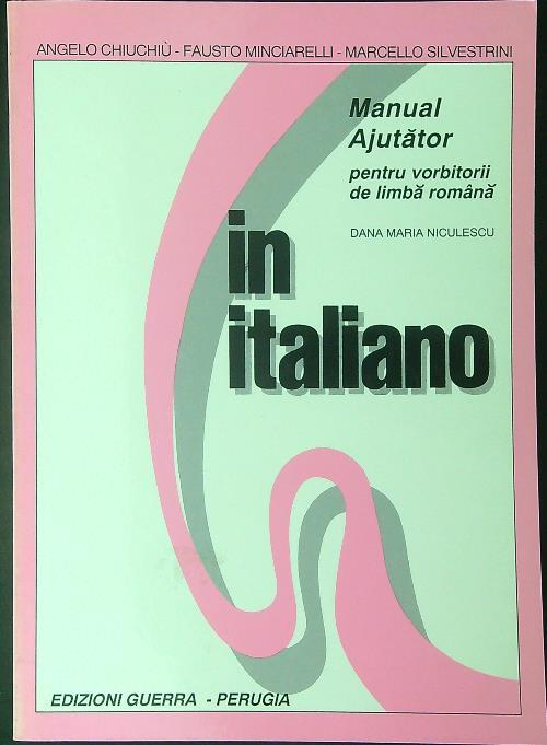 In italiano. Supplemento in rumeno