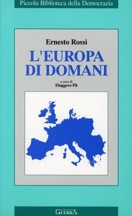 L'Europa di domani - Ernesto Rossi - copertina