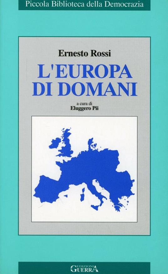 L'Europa di domani - Ernesto Rossi - copertina