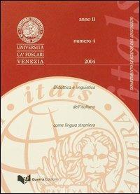 Itals. Didattica e linguistica dell'italiano come lingua straniera (2004). Vol. 4 - copertina
