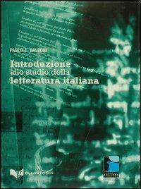 Introduzione allo studio della letteratura italiana - Paolo E. Balboni - copertina