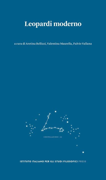 Leopardi moderno - copertina