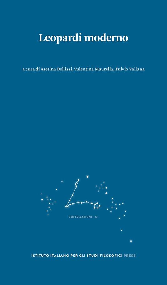 Leopardi moderno - copertina