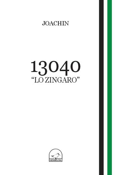 13040 «lo zingaro» - Joachin - copertina