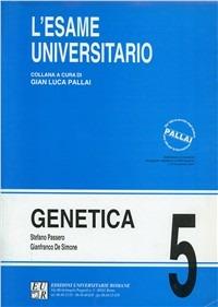 Genetica - Stefano Passero,Gianfranco De Simone - copertina