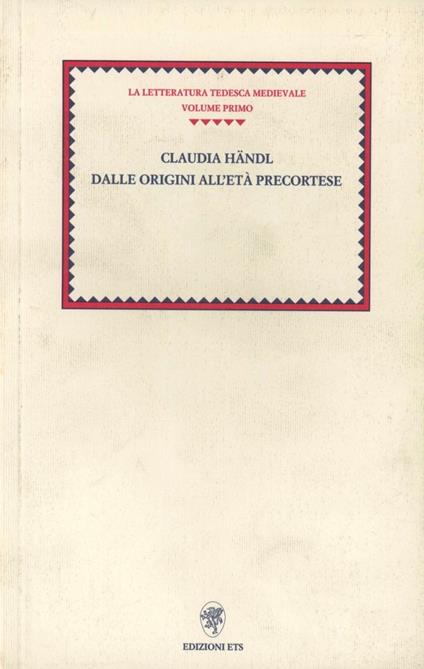 Dalle origini all'età precortese - Claudia Händl - copertina