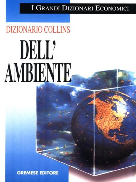 Dizionario Collins dell'ambiente - copertina