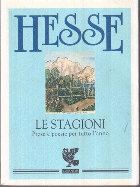 Le stagioni. Prose e poesie per tutto l'anno - Hermann Hesse - copertina