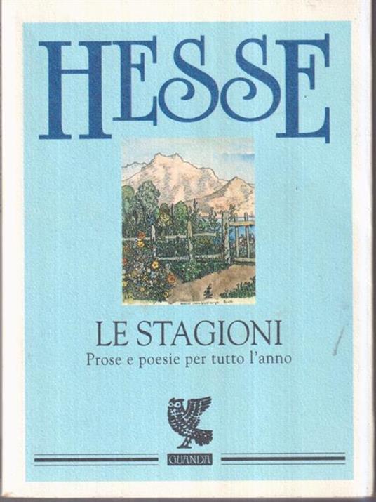 Le stagioni. Prose e poesie per tutto l'anno - Hermann Hesse - copertina