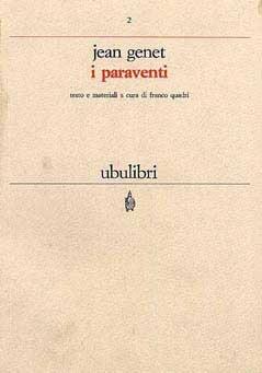 Libro I paraventi Jean Genet