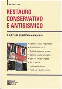 Restauro conservativo e antisismico - Adriano Pasta - copertina
