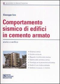 Comportamento sismico di edifici in cemento armato. Analisi e verifica - Giuseppe Izzo - copertina