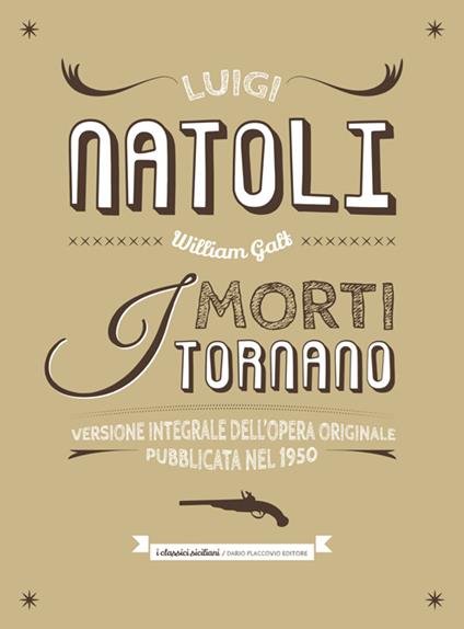 I morti tornano - Luigi Natoli - copertina