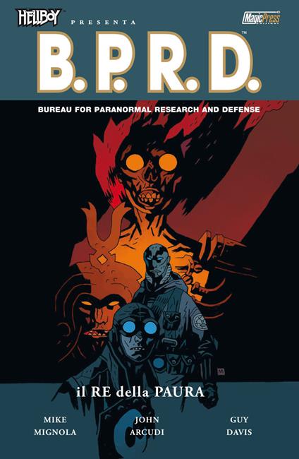 Il re della paura. Hellboy presenta B.P.R.D.. Vol. 14 - Mike Mignola,John Arcudi,Guy Davis - copertina