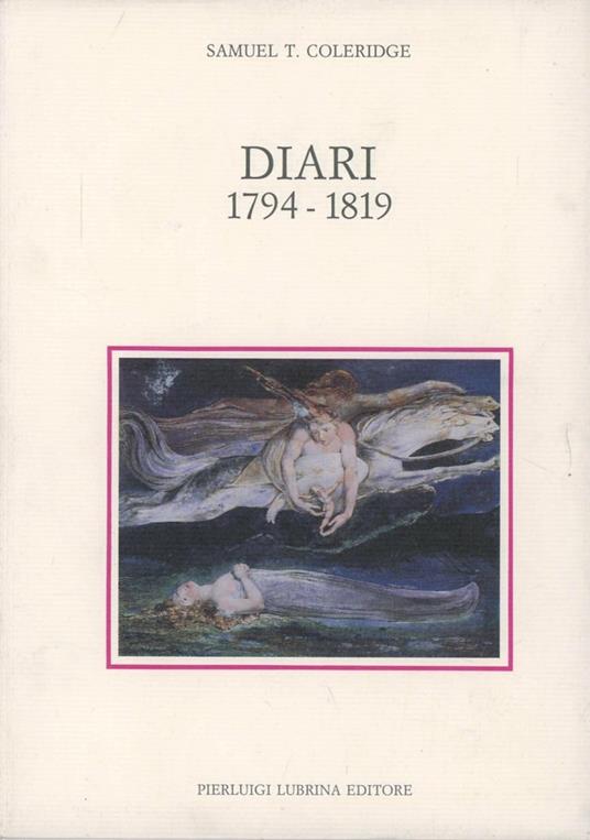 Diari (1794-1819) - Samuel Taylor Coleridge - copertina