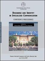 Discourse and identity in specialized communication Conference proceedings