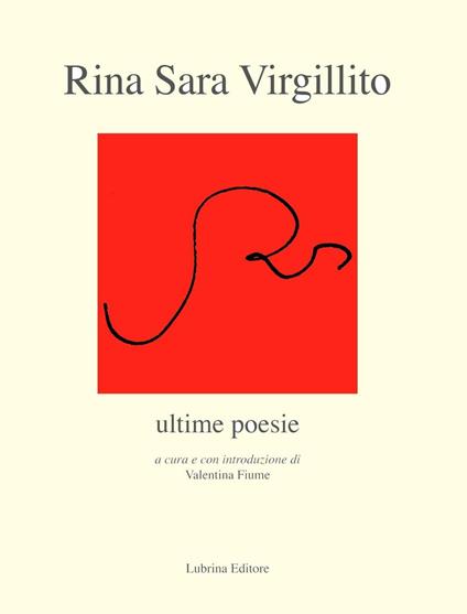 Ultime poesie - Rina S. Virgillito - copertina