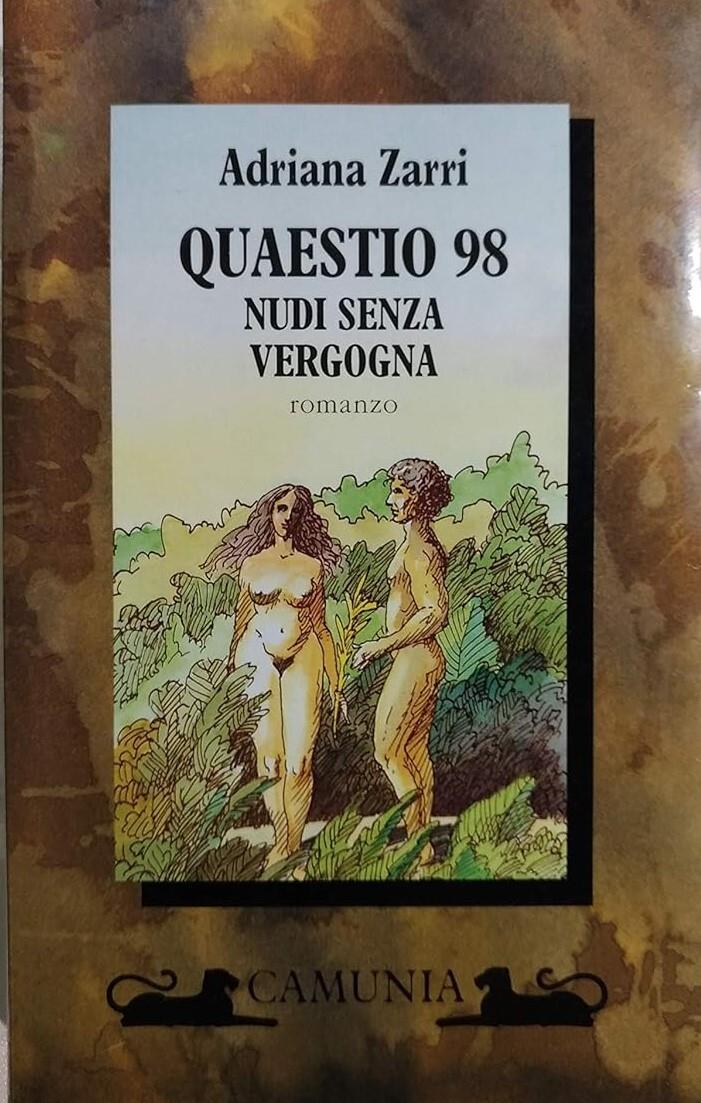 Quaestio 98. Nudi senza vergogna
