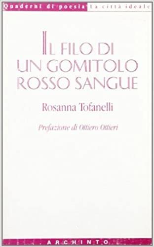 Il filo di un gomitolo rosso sangue - Rosanna Tofanelli - copertina