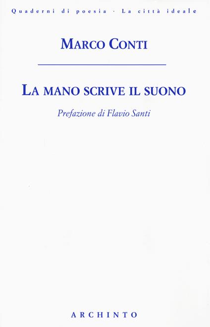 La mano scrive il suono - Marco Conti - copertina