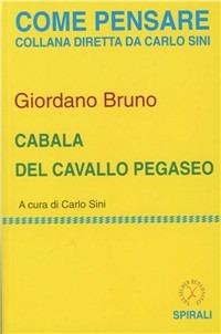 Cabala del cavallo Pegaseo - Giordano Bruno - copertina