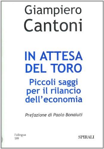 In attesa del toro. Piccoli saggi per il rilancio dell'economia