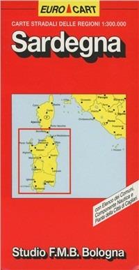 Sardegna. Carta della regione 1:300.000 - copertina