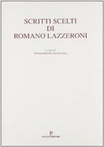 Scritti scelti di Romano Lazzeroni