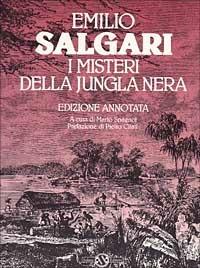 I misteri della jungla nera - Emilio Salgari - copertina