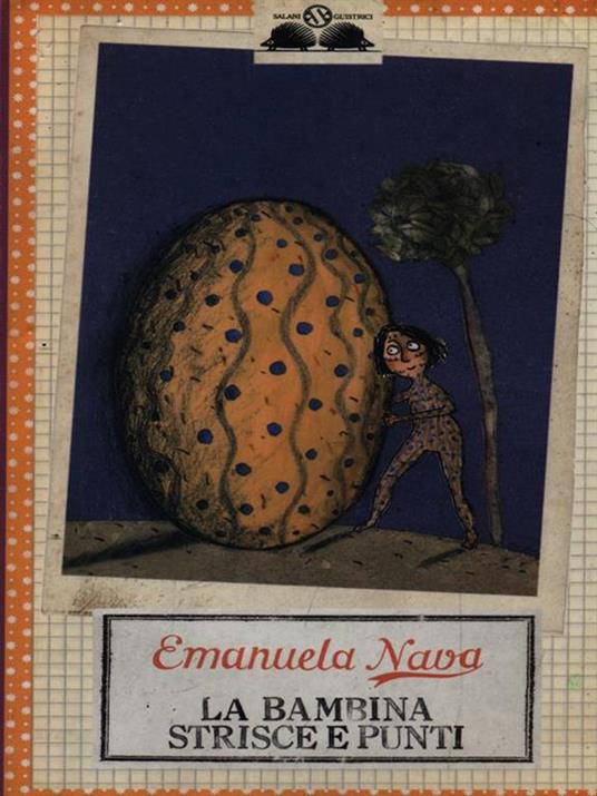La bambina strisce e punti - Emanuela Nava - copertina