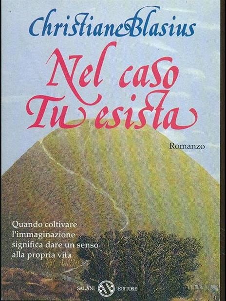 Nel caso tu esista - Christiane Blasius - copertina