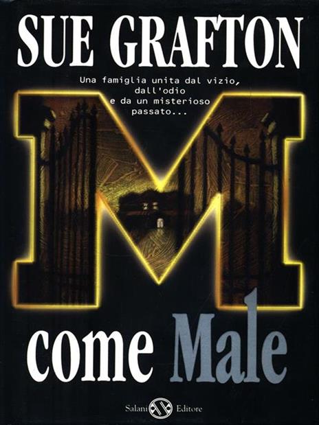 M come male - Sue Grafton - copertina