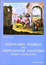 Dizionario storico dei cognomi salentini (Terra d'Otranto)