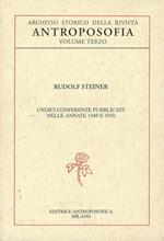 Archivio storico della rivista «Antroposofia». Vol. 3