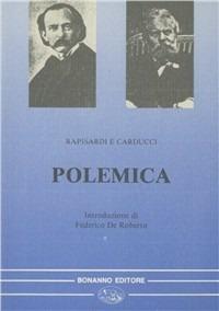 Polemica - Mario Rapisardi,Giosuè Carducci - copertina