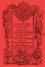 La pestilenza seguita in Milano l'anno 1630