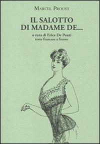 Il salotto di Madame de... Testo francese a fronte - Marcel Proust - copertina