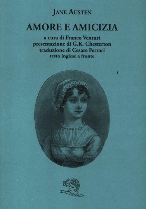 Amore e amicizia - Jane Austen - copertina