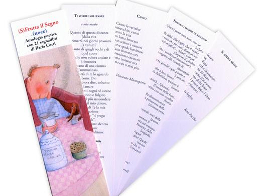 (S)frutta il segno (noce). Antologia poetica con 21 segnalibri - 3