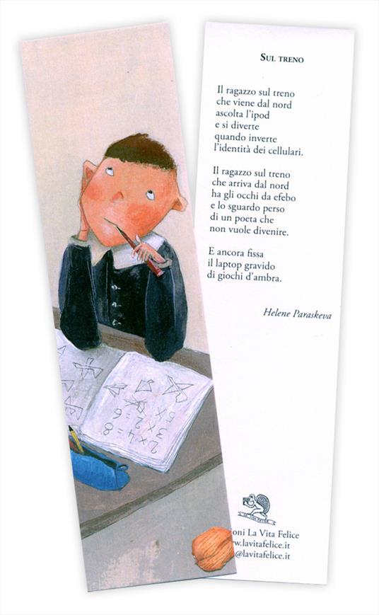 (S)frutta il segno (noce). Antologia poetica con 21 segnalibri - 4