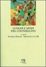 Luoghi e modi del counselling