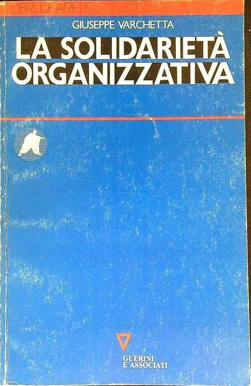 La solidarietà organizzativa