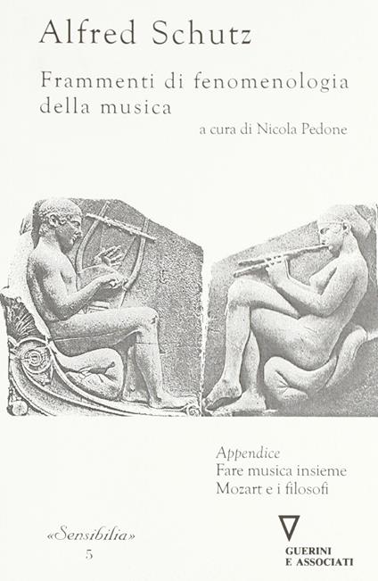Frammenti di fenomenologia della musica - Alfred Schütz - copertina