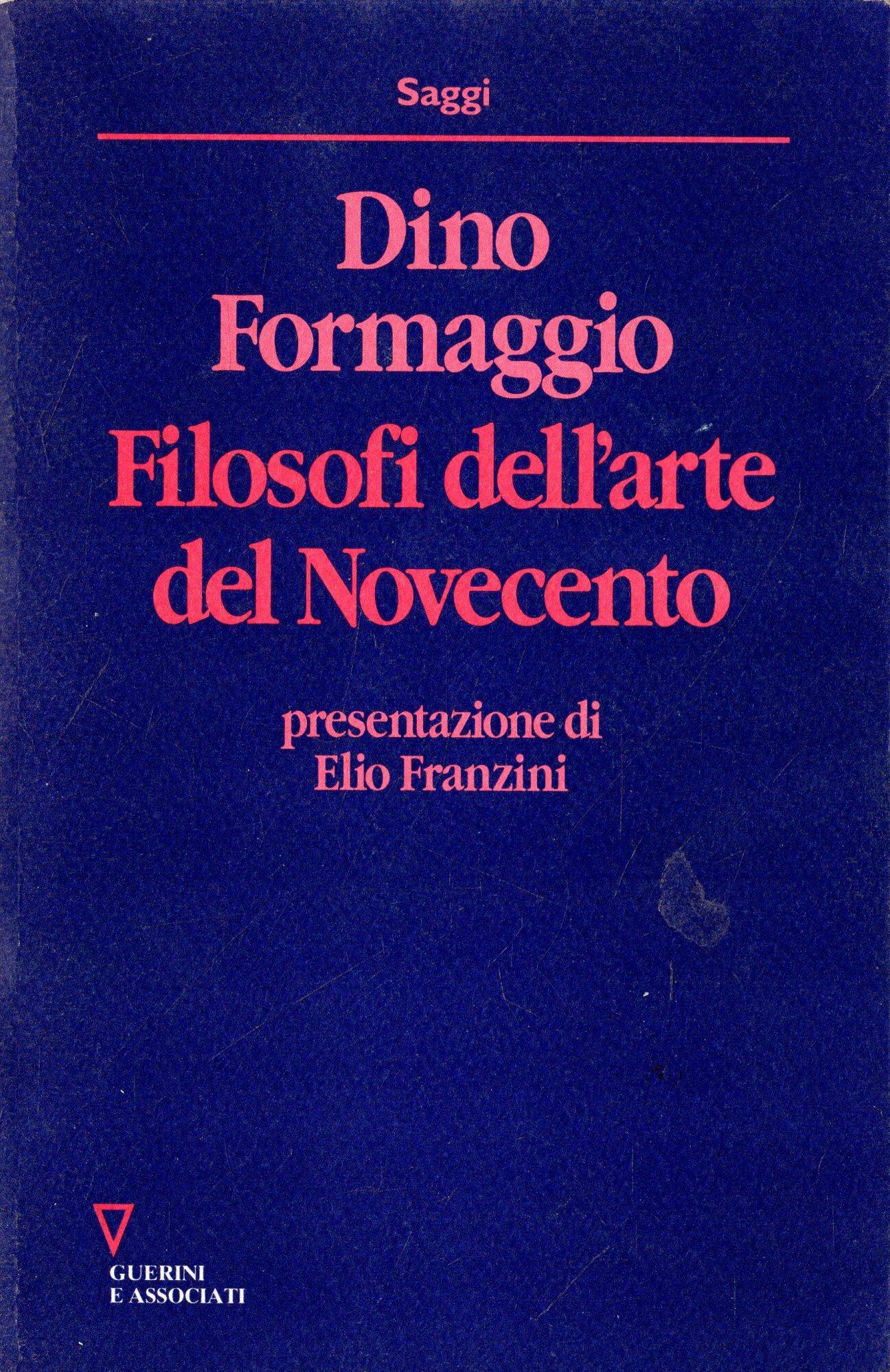 Filosofi dell'arte del Novecento