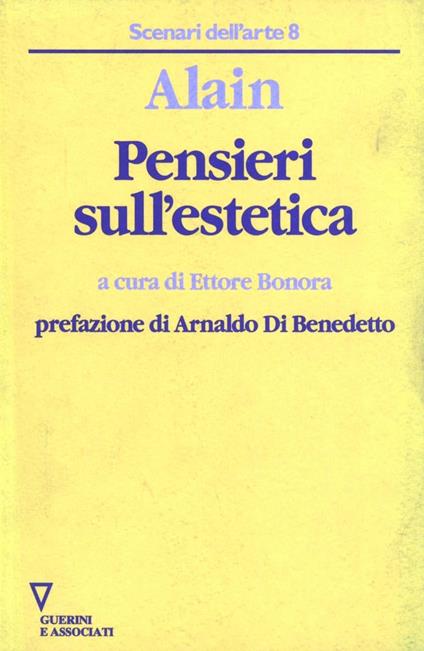 Pensieri sull'estetica - Alain-Victor Christel - copertina