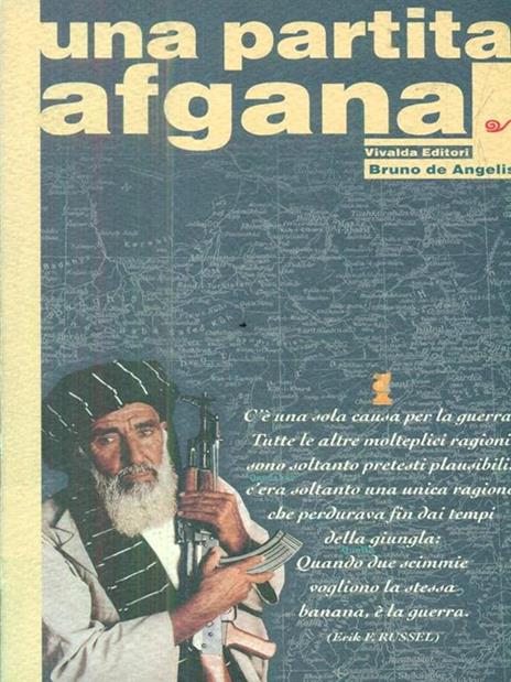 Una partita afgana - Bruno De Angelis - copertina