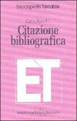 Citazione bibliografica