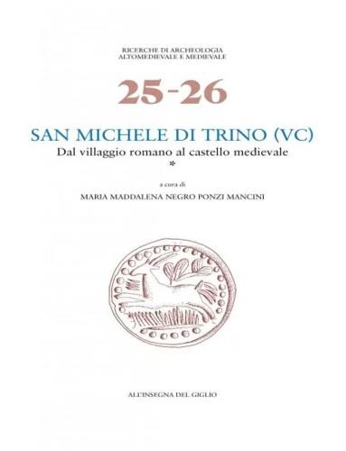 San Michele di Trino (Vc). Dal villaggio romano al castello medievale - copertina