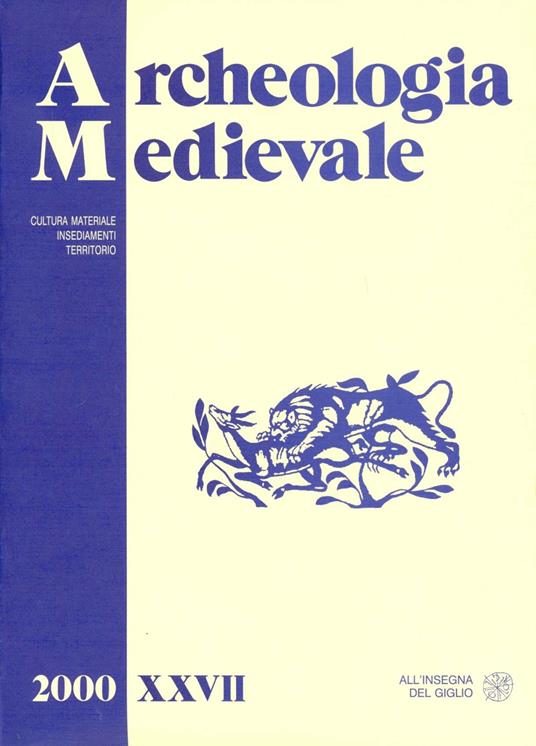 Archeologia medievale (2000). Vol. 27 - copertina